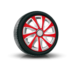 NRM Dísztárcsa TOYOTA 16", DRIFT EXTRA piros-ezüst 4db