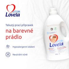 Lovela Baby folyékony mosószer színes ruhákra, 2,9 l / 32 mosási adag