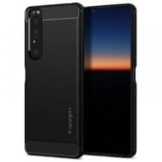 Spigen Rugged Armor szilikon tok Sony Xperia 1 III, fekete