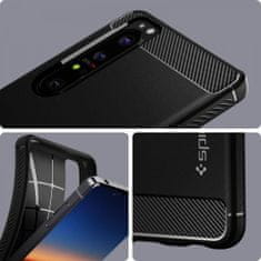 Spigen Rugged Armor szilikon tok Sony Xperia 1 III, fekete