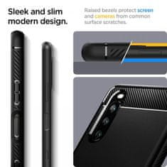 Spigen Rugged Armor szilikon tok Sony Xperia 10 III, fekete