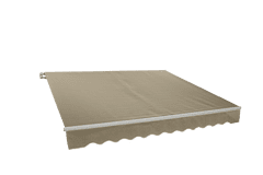 Rojaplast P4510 napellenző 2 × 1,5 m, bézs