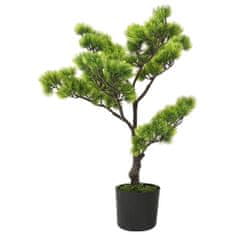 shumee zöld cserepes mű fenyőbonsai 60 cm