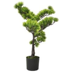 shumee zöld cserepes mű fenyőbonsai 60 cm