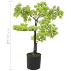 shumee zöld cserepes mű ciprusbonsai 60 cm