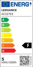 Osram LED BASE PAR16 50, nem sötétíthető, 36° 4,3 W / 827, GU10, 5 db