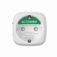 Blitzwolf BW-SHP15 Smart okos dugalj ZigBee 3680W, fehér