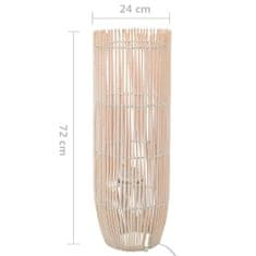 Greatstore fehér fűzfa állólámpa 72 cm E27