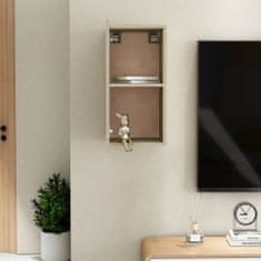 shumee sonoma-tölgy színű forgácslap TV-szekrény 30,5 x 30 x 60 cm