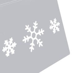 shumee ezüst-fehér karácsonyfatalp-takaró Ø68 x 25 cm