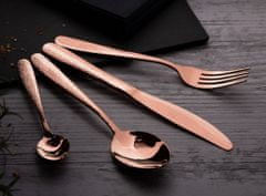 Berlingerhaus Rozsdamentes acél evőeszköz készlet 24 db Rosegold Metallic Line II BH-2619