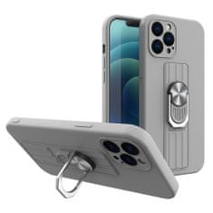 IZMAEL Ring Case Tok Apple iPhone 7/iPhone 8/iPhone SE 2020/iPhone SE 2022 telefonhoz KP11348 ezüst