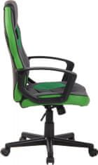 BHM Germany Glendale irodai szék, fekete / zöld