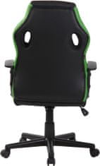 BHM Germany Glendale irodai szék, fekete / zöld