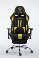 BHM Germany Racing Limit fotel, textil, fekete / zöld