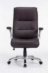 BHM Germany Villach irodai szék, műbőr, barna