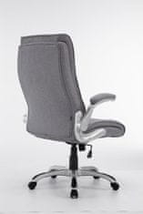 BHM Germany Villach irodai szék, textil, világosszürke