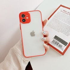 IZMAEL Milky Case hajlékony tok szilikonból Xiaomi Redmi Note 10 5G/Poco M3 Pro telefonra KP11728 piros