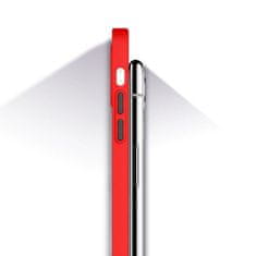 IZMAEL Milky Case hajlékony tok szilikonból Xiaomi Redmi Note 10 5G/Poco M3 Pro telefonra KP11728 piros