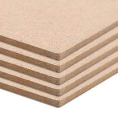 Greatstore 8 db négyzet alakú MDF-lap 60x60 cm 12 mm