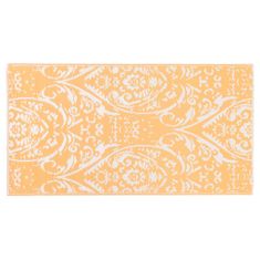 shumee narancssárga-fehér PP kültéri szőnyeg 190 x 290 cm