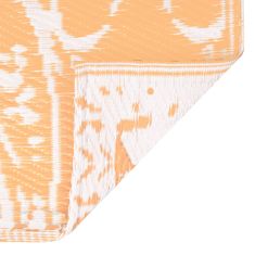 shumee narancssárga-fehér PP kültéri szőnyeg 80 x 150 cm
