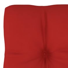 shumee piros raklapkanapé-párna 50 x 40 x 12 cm