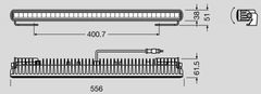 Osram LEDriving Lightbar SX500 LEDDL107-SP 12/24V 46W