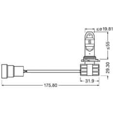 Osram HB4 LEDriving HL 9736CW LED szett 6000K 2db/csomagolás