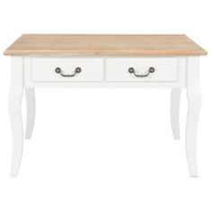 shumee 280061 Coffee Table White 80x80x50 cm Wood