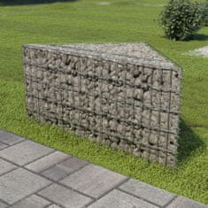 shumee horganyzott acél gabion magaságyás 75 x 75 x 50 cm