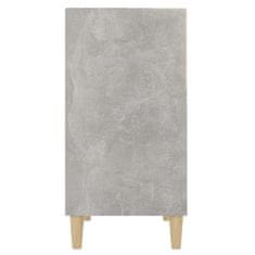 shumee betonszürke forgácslap tálalószekrény 57 x 35 x 70 cm