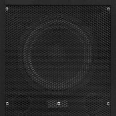 shumee 2 db fekete professzionális passzív színpadi hangszóró 1000 W