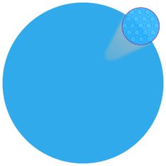 shumee kék polietilén medencetakaró 356 cm