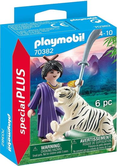 Playmobil PLAYMOBIL Special Plus 70382 Ázsiai tigris harcos