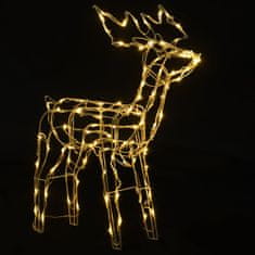 shumee 3 darabos rénszarvas karácsonyi díszvilágítás 229 LED-del