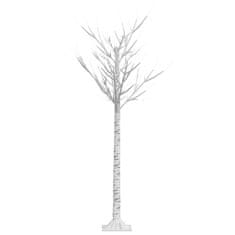 Greatstore 140 LED-es beltéri/kültéri meleg fehér fűz karácsonyfa 1,5 m