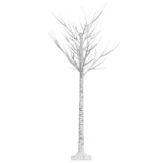 Greatstore 140 LED-es beltéri/kültéri hideg fehér fűz karácsonyfa 1,5 m