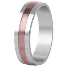 Beneto Exclusive Bicolor acél gyűrű SPP10 (Kerület 68 mm)