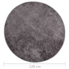 shumee szürke csúszásmentes mosható szőnyeg φ120 cm