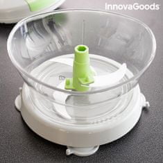 InnovaGoods Kézi centrifuga, daráló és turmixgép tartozékokkal és receptekkel Chopix, 4 az 1-ben