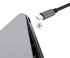 CO2 Co2 USB-C – HDMI 4K adapterkábel Space Grey CO2-0112