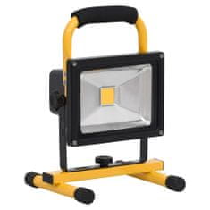 Greatstore meleg fehér fényű újratölthető fogantyús LED-es reflektor 30 W