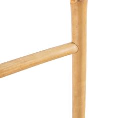 Greatstore 5 fokos, bambusz törölközőszárító létra 150 cm