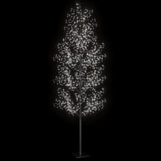shumee cseresznyevirágos karácsonyfa 1200 db hideg fehér LED-del 400cm