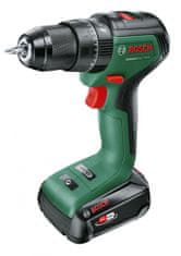 BOSCH Akkus ütvefúró-csavarozó UniversalImpact 18V-60 (1× 2,0Ah) + AL18V-20 (06039D7101)