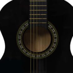 shumee fekete klasszikus gitár kezdőknek és gyerekeknek 1/2 34"