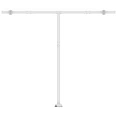 Vidaxl krémszínű automata szélérzékelős és LED-es napellenző 350x250cm 3069532