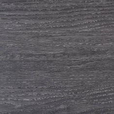 Greatstore fekete/fehér 2 mm-es öntapadó PVC padló burkolólap 5,02 m²