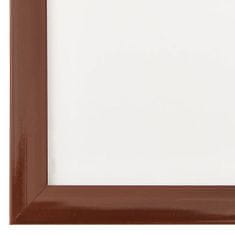Greatstore 5 db bronzszínű MDF fali/asztali fényképkeret 70 x 90 cm